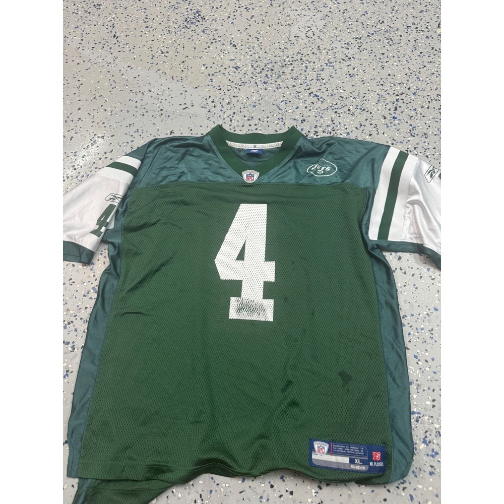 Brett Favre New York Jets #4 Reebok‎ NFL Jersey - Men's XL Football